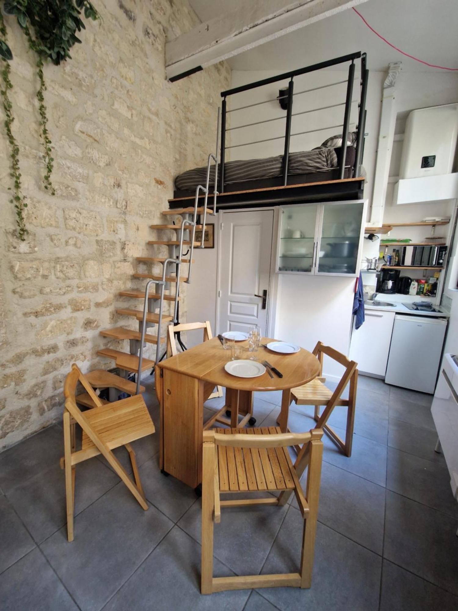 Studio Marais Ménilmontant Paris Extérieur photo
